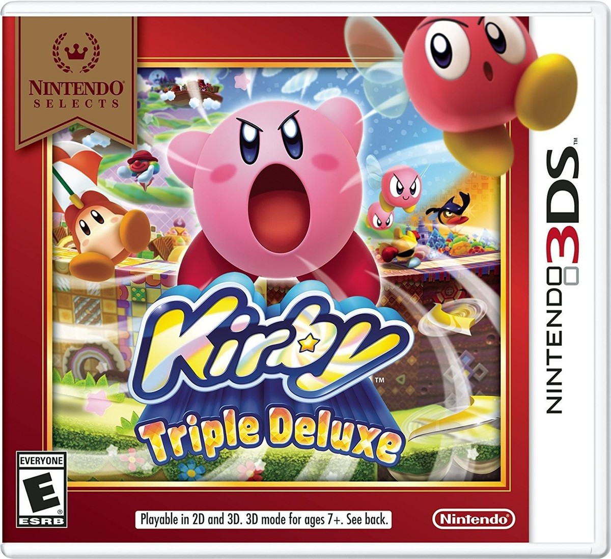 Kirby Triple Deluxe Nintendo Selects (Nintendo 3DS, 2017