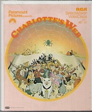 CHARLOTTE'S WEB USED CED RCA SELECTAVISION VIDEODISC