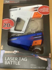New Funktion Laser Tag Battle Game 2020 With 2 Blasters, LED Sounds & Vibration