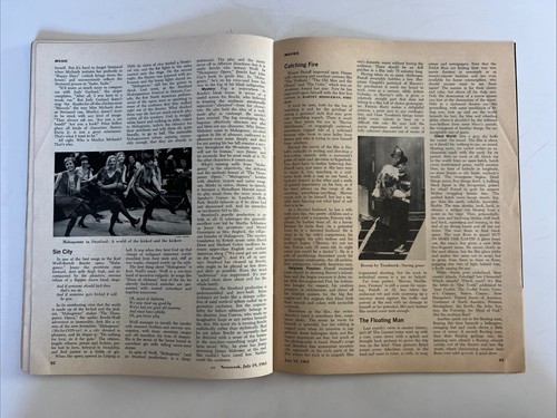 Newsweek Magazine July 19 1965 Life Italian Style Vintage Ads MCM Ephemera - Picture 18 of 20