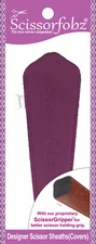 SCISSORFOBZ Designer Scissors Sheath Cover Single large Purple Color