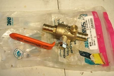 SharkBite Ball Valve 1/2" Push-to-Connect Brass Plumbing