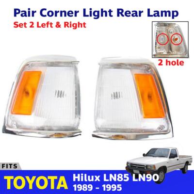 LH+RH Corner Lamp Turn Signal Light Fits Toyota Hilux LN85 LN90