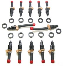 Set of 12 FACTORY REMANUFACTURED Injectors for 1984-1991 Jaguar XJS, 5.3L V12