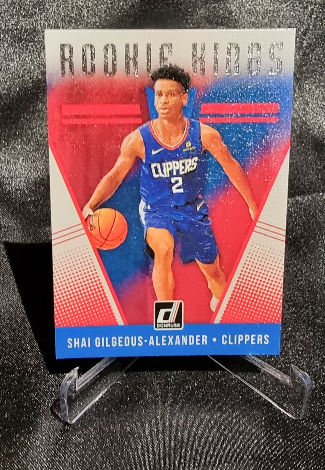 2018-19 NBA Donruss Shai Gilgeous-Alexander Rookie Kings Insert 🔥 #21 Clippers