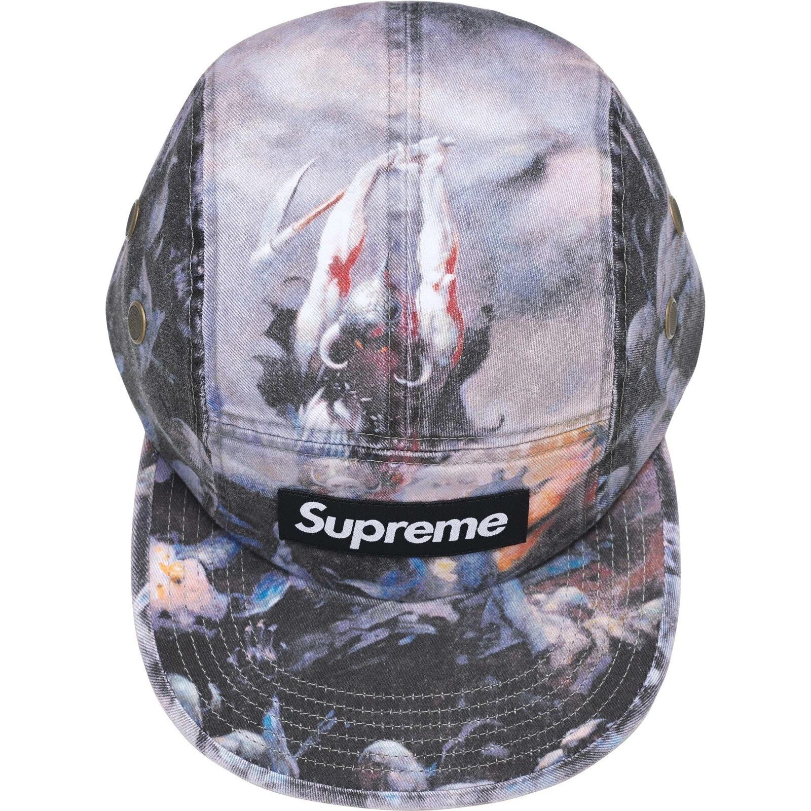 Casquette de camp Supreme Frank Frazetta Box Logo   Noir   DSWT NEUVE LIVRAISON GRATUITE