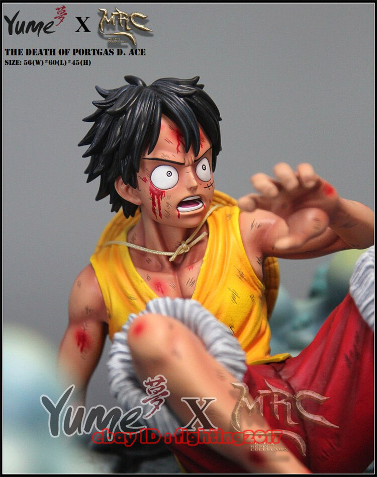 ONE PIECE MRC&YUME THE DEATH OF Portgas D.ACE Large Resin Limited