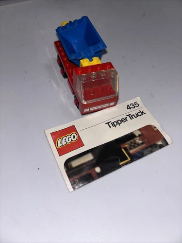 VINTAGE 1975 LEGO Set # 435 TIPPER TRUCK  w Instructions and box