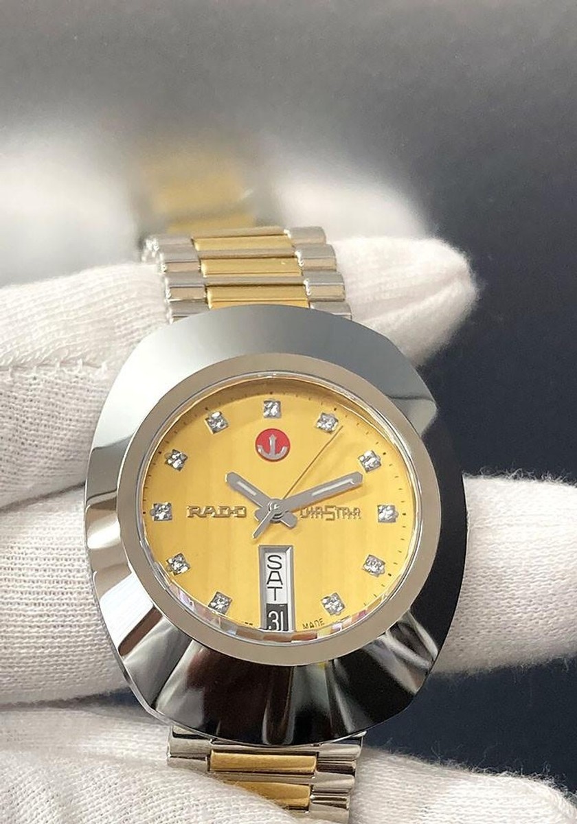 RADO Original DiaStar Jubile Automatic 35MM Gold Dial Women's