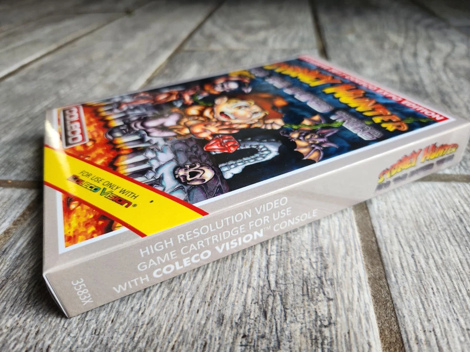 SYDNEY HUNTER AND THE SACRED TRIBE, Colecovision, New & Sealed! Collectorvision - Image 3 of 4