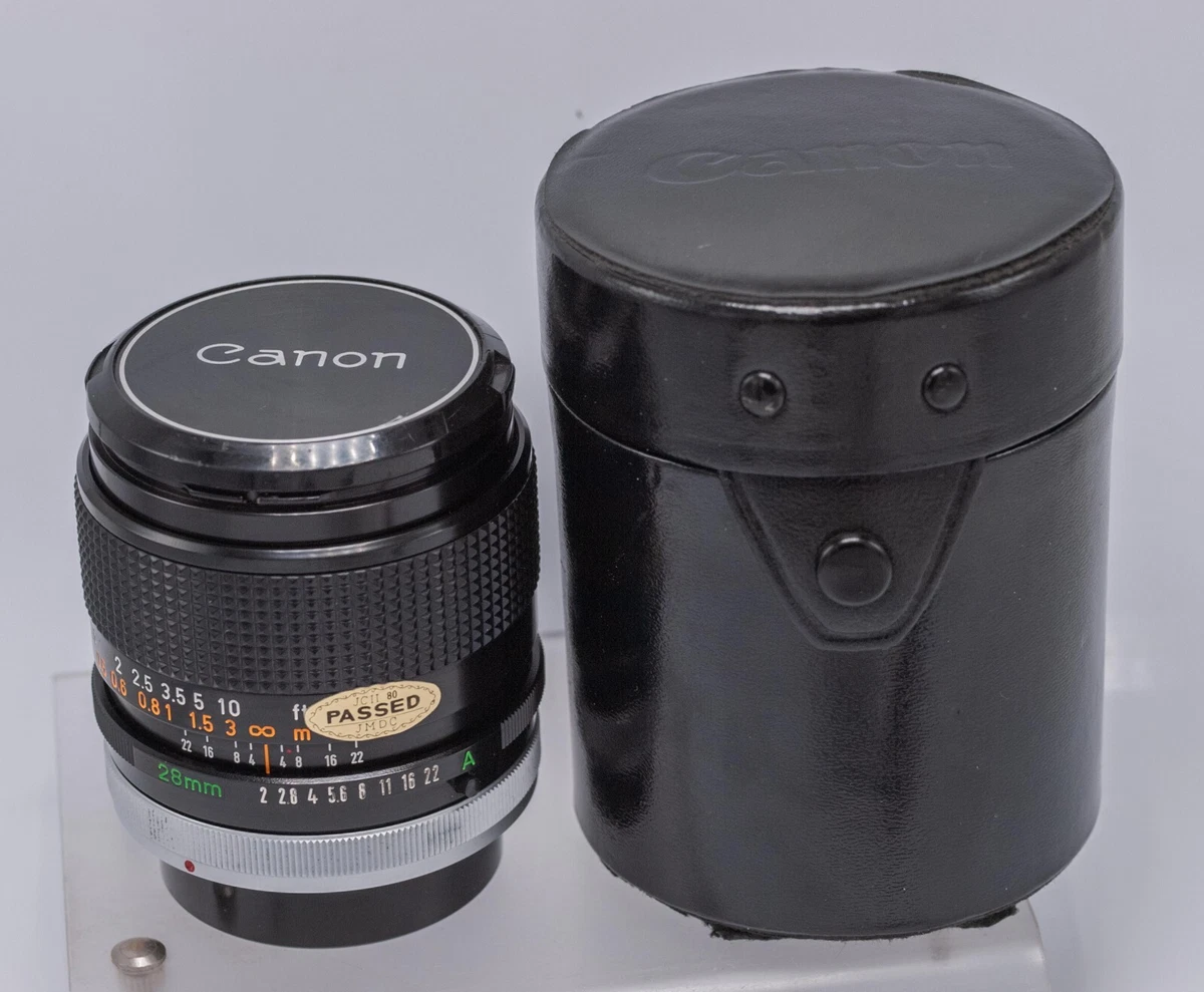 Canon FD f/2 Camera Lenses 28mm Focal for sale - eBay
