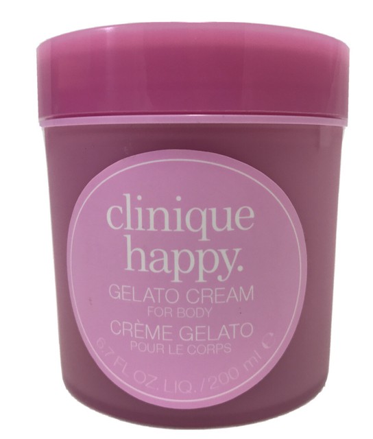 Clinique Happy Gelato Gelato Cream for Body Berry Blush 6.7 oz /200ml FRESH eBay