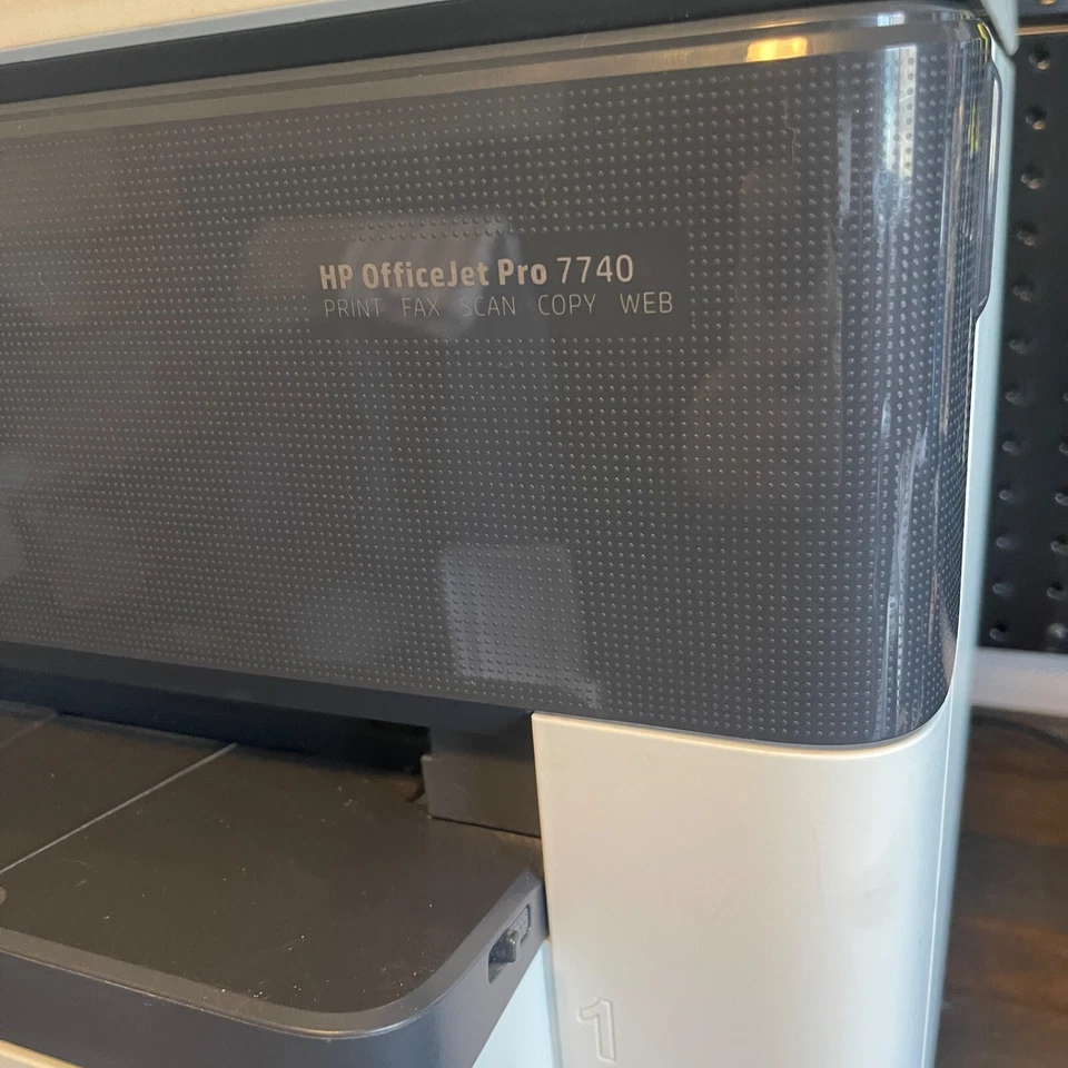 HP OfficeJet Pro 7740 Wide Format All-in-One Printer - PRINTHEAD PROBLEM - READ - Image 2 of 4