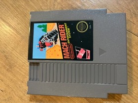 Mach Rider Nintendo NES Boxed Box Sticker Seal CIB Complete