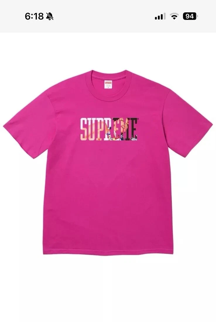 Tee shirt Supreme Tera Patrick taille M magenta FW24 Supreme New York 2024