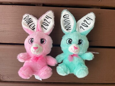 PERSONALIZED 8'' Easter Bunny $5 Each- NO PINK