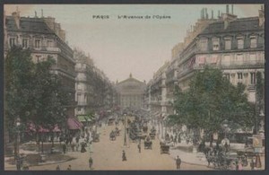 Carte Postale Ancienne Paris L Avenue De L Opera Ebay