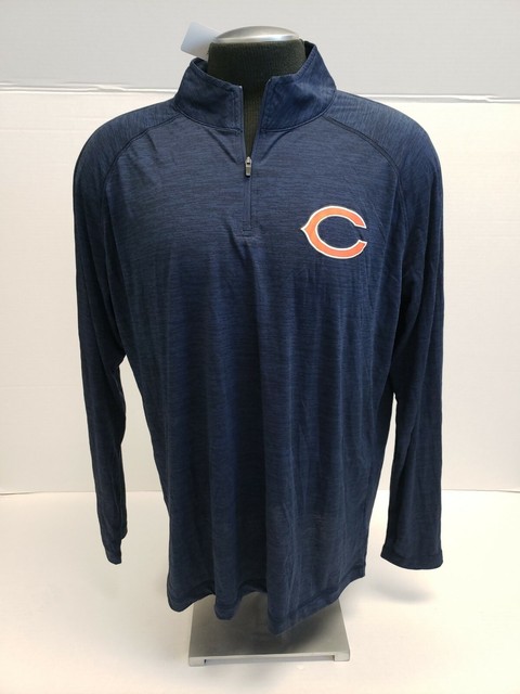 NFL Proline Chicago Bears Fleece Full Zip Long Sleeve Men's Large Jacket | eBay