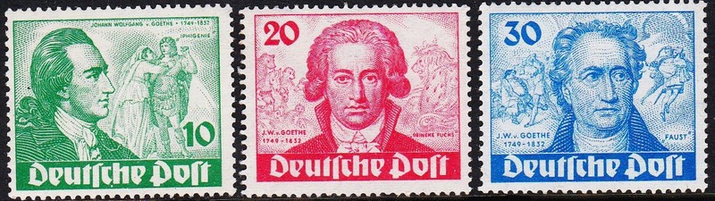 GERMANY 9N61 - 9N63 MNH - SCV: $240 - LOOK!