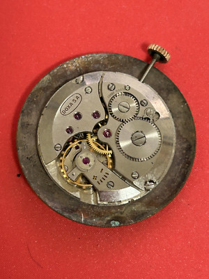 DOXA Cal 11½  110 Watch Movement  Good balance Part Repair for parts (Z120)