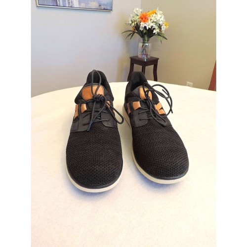 Florsheim Adventure Steel Toe Plain Black Sneakers Work Men Sz 10.5 - Picture 10 of 11