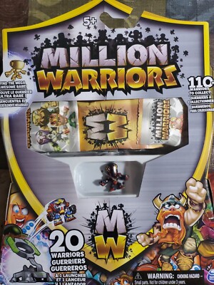 MILLION WARRIORS 20 Pack BLIND MINI FIGURE 