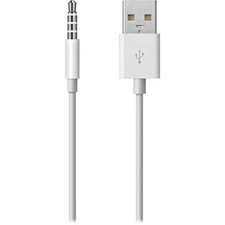 Apple USB Charge Sync Cable for iPod Shuffle MC003ZM/A White - Open Box