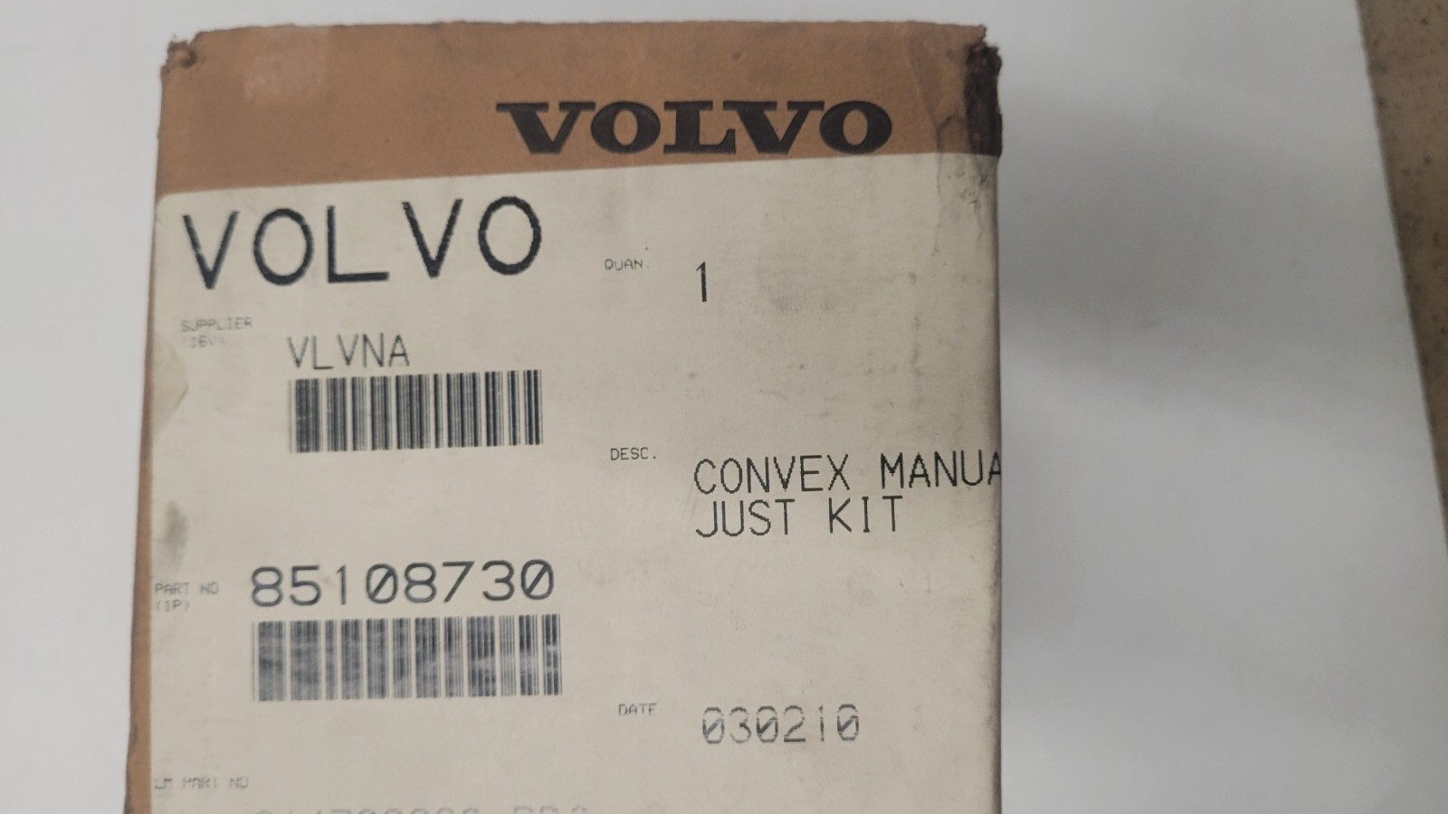 85108730 GENUINE VOLVO OEM CONVEX MIRROR MANUAL ADJUST KIT NOS | eBay