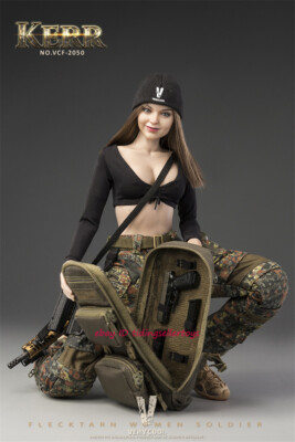 VERYCOOL VCF-2050 Flecktarn Women Soldier KERR 1/6 Action
