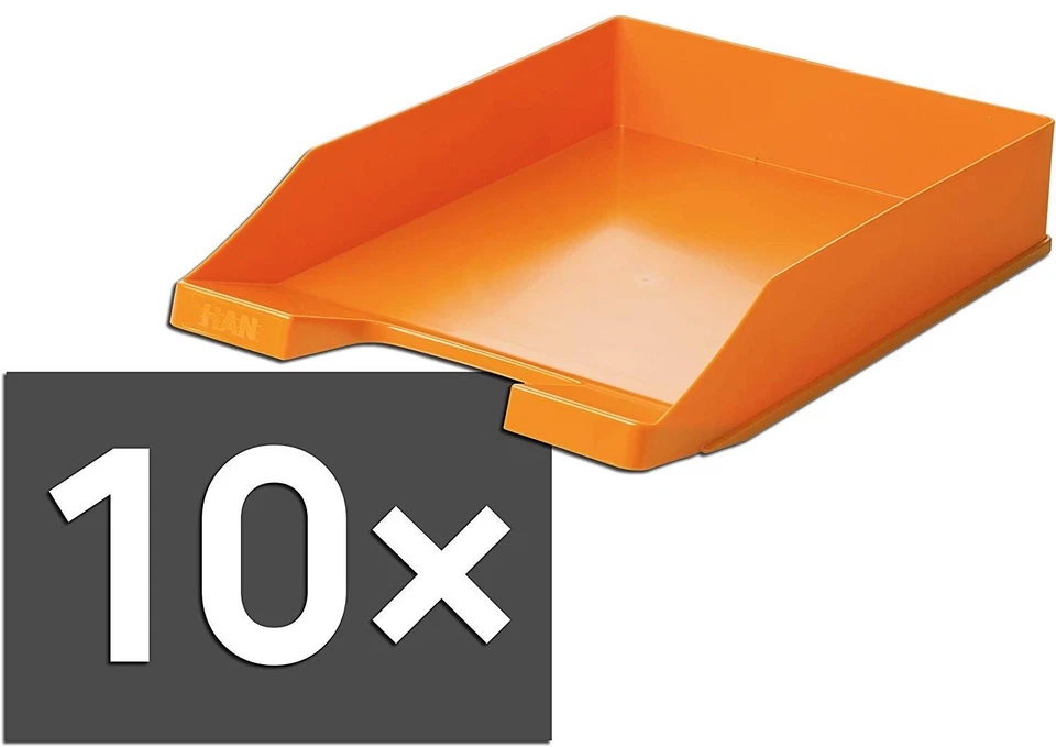 HAN Briefablage KLASSIK 1027-X-51 in orange 10 Stück - OVP