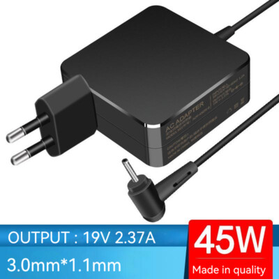 19V 2.37A Laptop Netzteil Ladegerät für Acer Aspire A315-34 V3-331 S7-191 S7-391