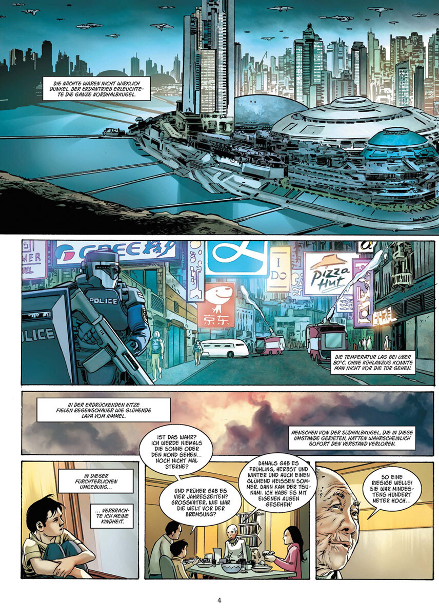 Thumbnail - Cixin Liu. Die Wandernde Erde. Graphic Novel. Cixin Liu