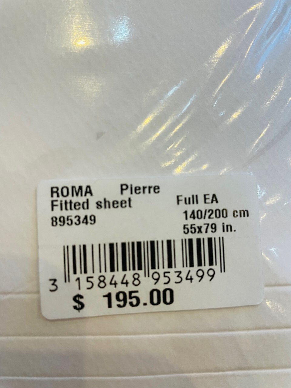 Roma 500 TC cotton Full Fitted Sheet in taupe by Yves Delorme France eBay