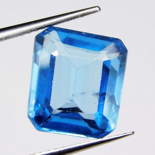 Saphir Verneuil Bleu Birman 10x10x10 Mm - Pierre Précieuse Non Montée - Neuf Sans Emballage