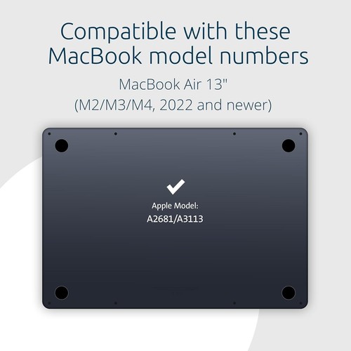 Elegant Magnetic Privacy Filter for MacBook Air 2022-2024 - Limits Viewing Angle - Picture 4 of 8