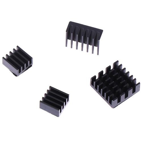 CPU RAM LAN USB Aluminum Heat Sink Radiator Cooling for Raspberry Pi 4B PTHy _yi - Afbeelding 9 van 11