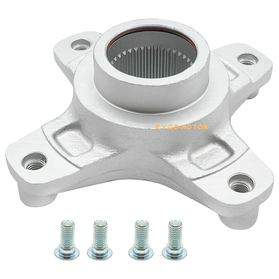 Buje de rotor de brida de freno de disco trasero con pernos para Honda Sportrax 400 TRX400EX 1999-08 Foto 3 de 4