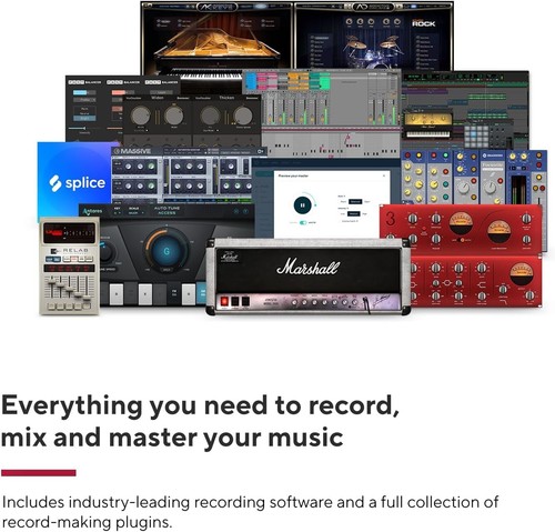 Solo Studio 4th Gen USB Audio Interface with Microphone & Headphones Bundle - Picture 8 of 8