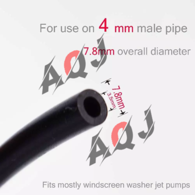 2M Car Windshield Washer Nozzle Hose Tube T Y Straight For Front - Foto 9