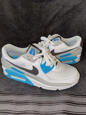 Nike Air Max 90 Chlorine Blue Fusion Red 7.5 Men | eBay