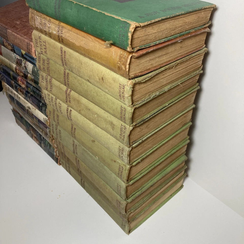 Lot of 22 Margaret Sutton 'A Judy Bolton Mystey' VINTAGE Hardcovers 1932-1952 — 第 3/4 张图片