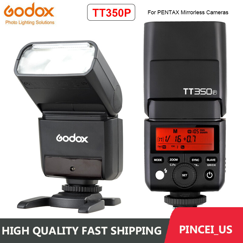 Godox TT350P TTL Camera Flash External Flash 1/8000s For PENTAX