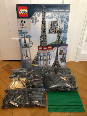 LEGO 10181 Eiffel Tower Sculptures Eiffelturm Advanced Models | 100% complete