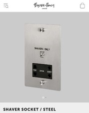 Shaving Socket 110v/230V Compatible with Electric Shaver
