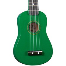 Diamond Head DU-10 Soprano Ukulele Green Black Fingerboard