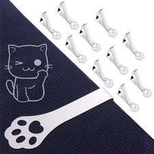 Tablecloth Clips for Outdoor Thick Tables 10 Pack, Claw Picnic Table Cloth Holde