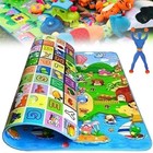 Large Baby Play Mat Kids Double Sided Crawl Educational Picnic Carpet 200x180cm