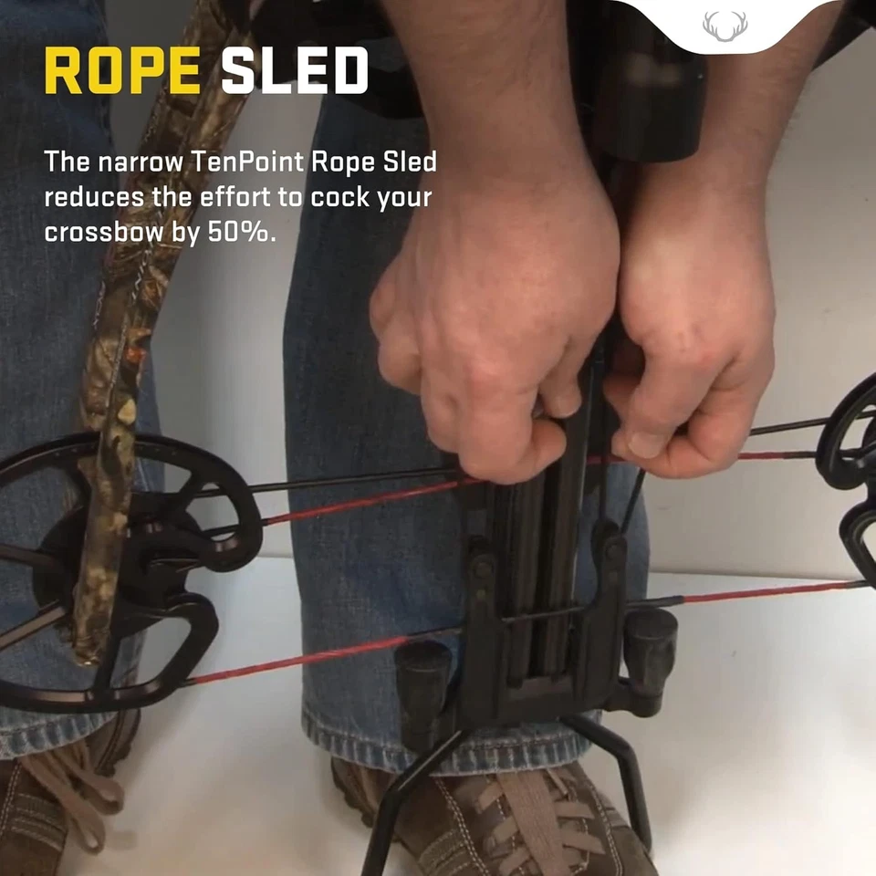 TenPoint Rope Sled - Reduces Crossbow Cocking Effort by 50% - One Size, Multi - Image 2 of 3
