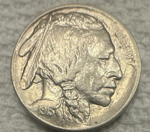 1913 t2 buffalo nickel Very Proof Like Fields