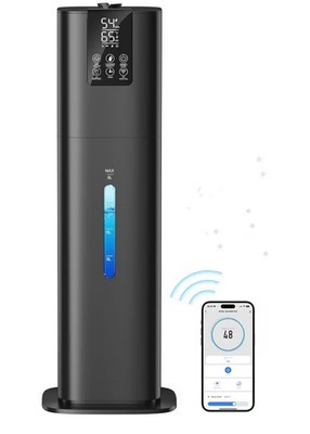 8L Smart Humidifier Bedroom Large Room 2.1Gal Cool Mist Top Fill Diffus 